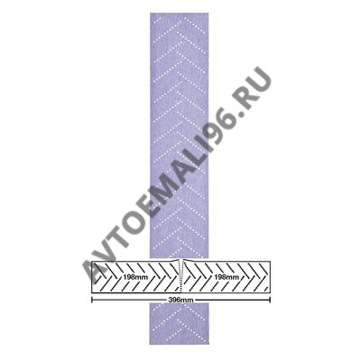 3M/3М Полоска абразивная Hookit Purple+ Р120 70х396мм 51412