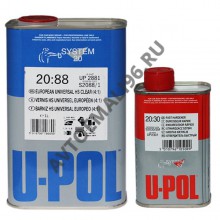 U-POL Лак Universal HS 4+1 1л 2088/1 (отв 0,25 2032)