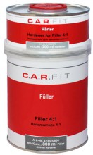 CARFIT/КАРФИТ Грунт-наполнитель 4+1 HS серый  акриловый (0,8+0,2) 4-106-0800