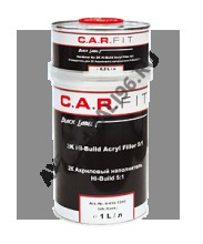 CARFIT/КАРФИТ Грунт-наполнитель BLACK LABEL 5+1 HS светло-серый  акриловый (1л+0,2)