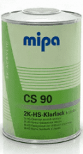 MIPA/МИПА Лак 2К HS Klarklak CS 90 1л+отв (HS-25  0.33л/MS-25 0,5л) самополирующийся