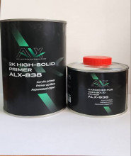 ALX Грунт 838-1 акриловый 2К 4+1 белый 0,8л + отв 0,2л(ALX--938)