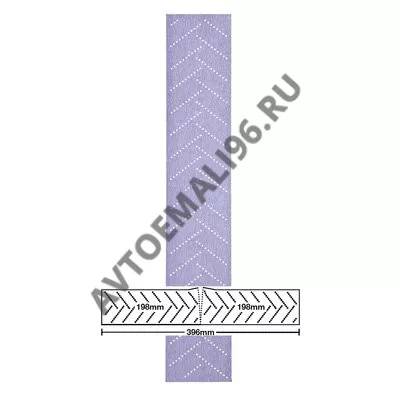 3M/3М Полоска абразивная Hookit Purple+ Р120 70х396мм 51412