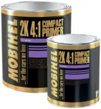 MOBIHEL/МОБИХЕЛ Грунт 4:1 LOW VOC 2К Компактпраймер 3,5л черный+отв 700 1л
