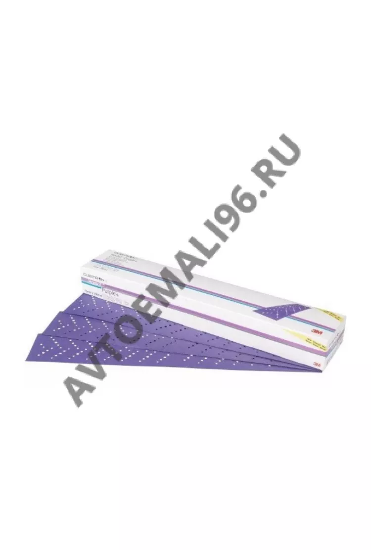 3M/3М Полоска абразивная Hookit Purple+ Р320 70х396мм 51418