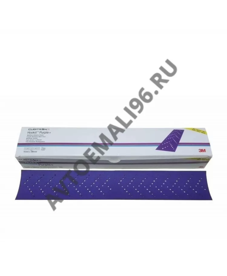 3M/3М Полоска абразивная Hookit Purple+ Р320 70х396мм 51418