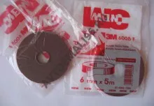 3M/3М Скотч двухсторонний 12мм*5м СЕРЫЙ (10*)