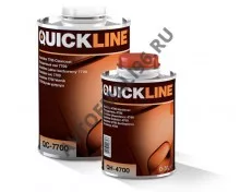 QUICKLINE Лак Стандартный прозрачный HS 7700 1л + 0,5 отв 4700