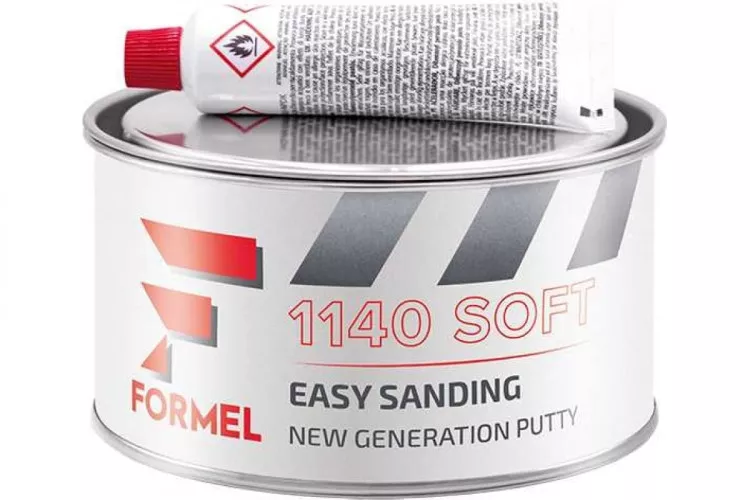 FORMEL/ФОРМЭЛ Шпатлевка FM-1144 полиэфирная наполняющая мультизернистая, 380 г  (1140)