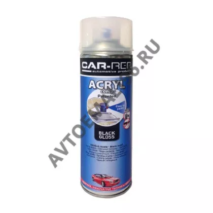 CAR-REP Краска черная глянцевая а/э 0.4л 03002
