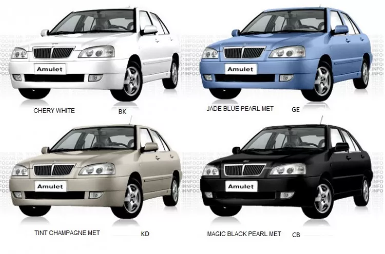 CARMEN/КАРМЕН Автоэмаль CHERY GE 1л металлик