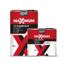 U-POL Лак акриловый HS 2+1 1л MAXIMUM + (отв 0,5 MXM32/M)