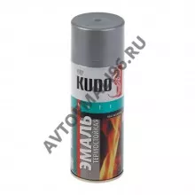 KUDO/КУДО 5001 Аэрозоль термостойкая 650С Серебристая 520мл