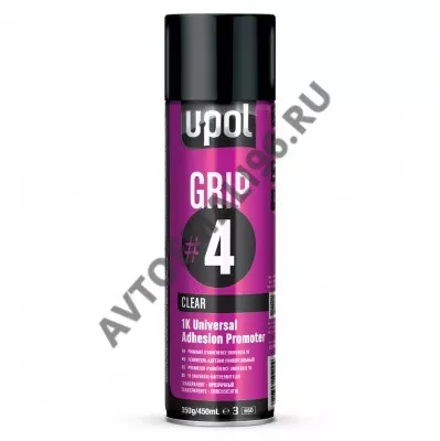 U-POL Усилитель адгезии универсальный #4 GRIP  а/э, 450 мл.