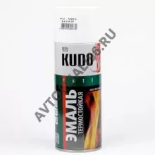 KUDO/КУДО 5003 Аэрозоль термостойкая 800С Белая 520мл