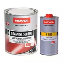 NOVOL/НОВОЛ Лак матовый акриловый 530 2+1  (1л+0.5) 38333/335