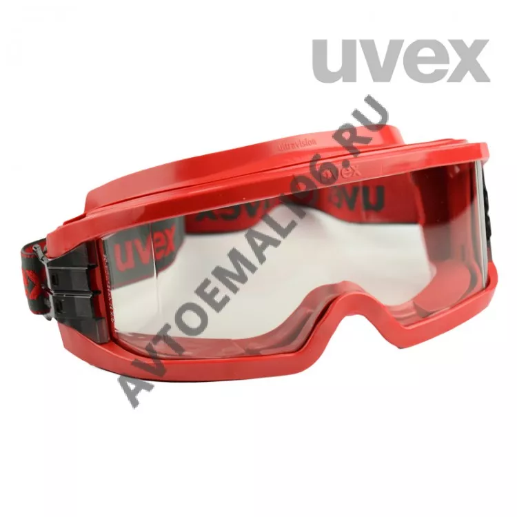 Очки UVEX красные Большие