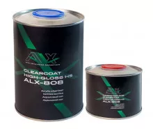 ALX Лак 808 2К HS акриловый HIGH-GLOSS 1л + отв 0,5л(ALX--908)