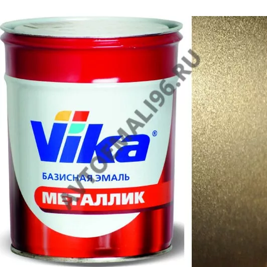 VIKA/ВИКА Автоэмаль 322 Колумбийская зелень металлик 0,9