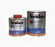 BRULEX/БРЮЛЕКС Лак 2К матовый 1л+отв 0,5