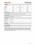 NOVOL/НОВОЛ Лак акриловый 2+1 VHS 520  (1л+0.5л-5110) бесцветный