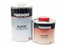 NASON Лак HS Plus Clear N4100 1л+0,5отв (N5000)