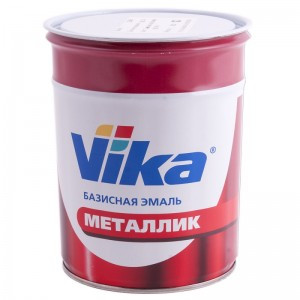 VIKA/ВИКА Автоэмаль 8302 База Синяя платинового оттенка под лак 0,9