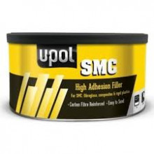 U-POL Шпатлевка SMC CARBON армированная с углеволокном, черная 1,1л