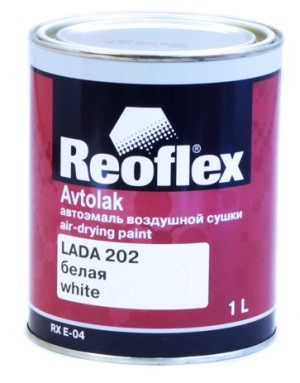 REOFLEX/РЕОФЛЕКС Автоэмаль 671 Светло-серая 0,75 алкид