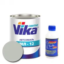 VIKA/ВИКА Автоэмаль 202 Белая МЛ 12 0.8л