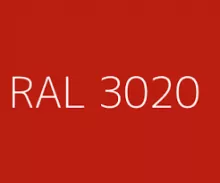 Грунт-эмаль ПУ 80 Ral 3020 Транс. красный1кг+отвердитель