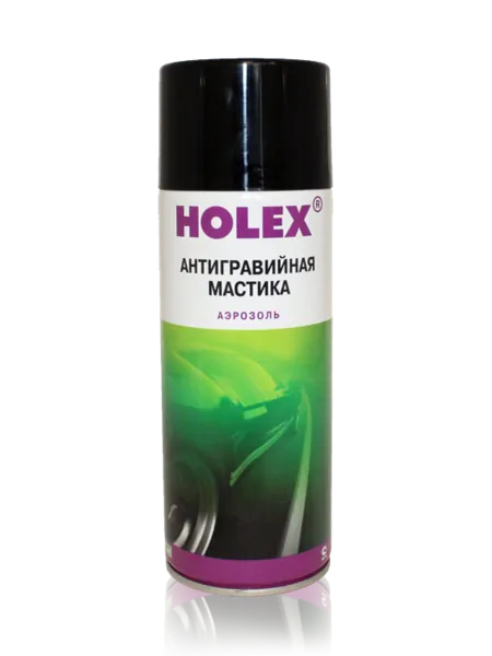 HOLEX/ХОЛЕКС Антигравий Черный 1л под пистолет 0104