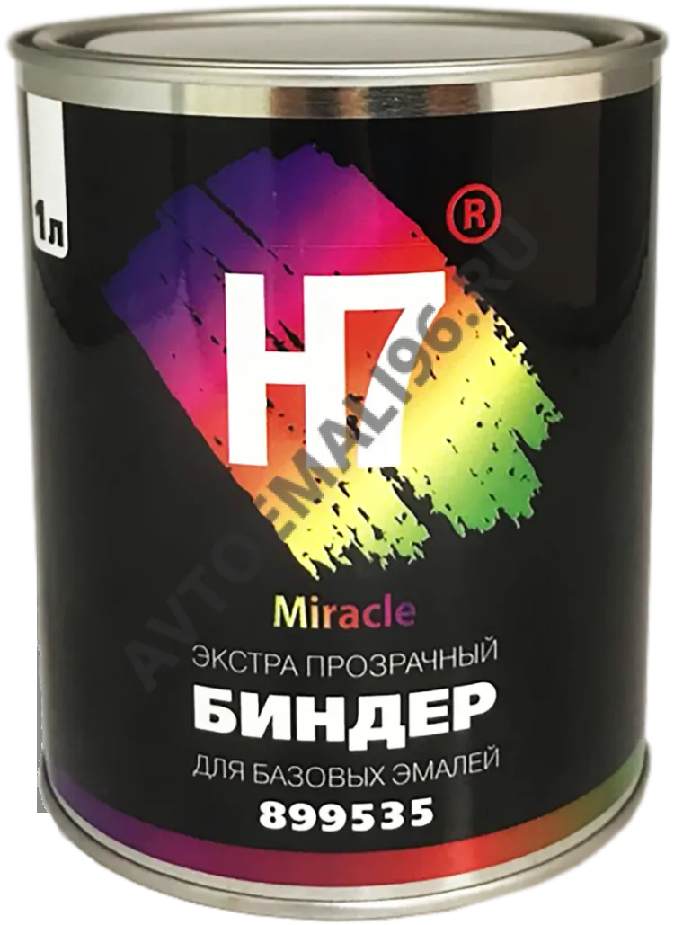 H7 Биндер прозрачный для базовой эмали прозрачный 1л 899535