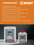 BODY/БОДИ Грунт 989 Грунт эпоксидный Серый 1л+отв0,25л (732)
