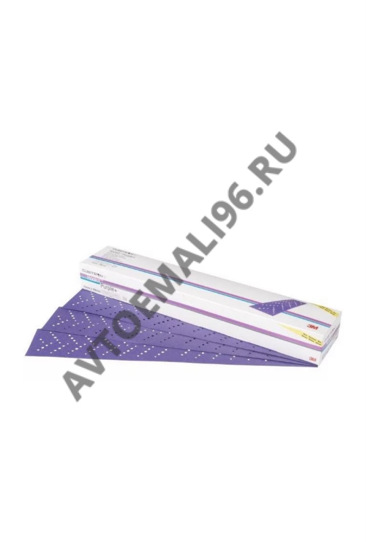 3M/3М Полоска абразивная Hookit Purple+ Р220 70х396мм 51415