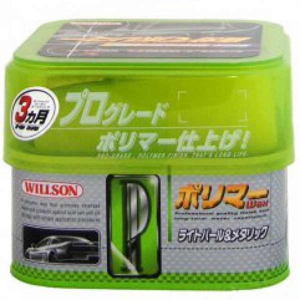 WILLSON Полимерное покрытие жидкого типа (мягкий воск)+аппликатор 300мл 01166 Япония