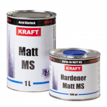 KRAFT/КРАФТ Лак акриловый 4+1 MS MATT Матовый 1л+0,25л 056002-1