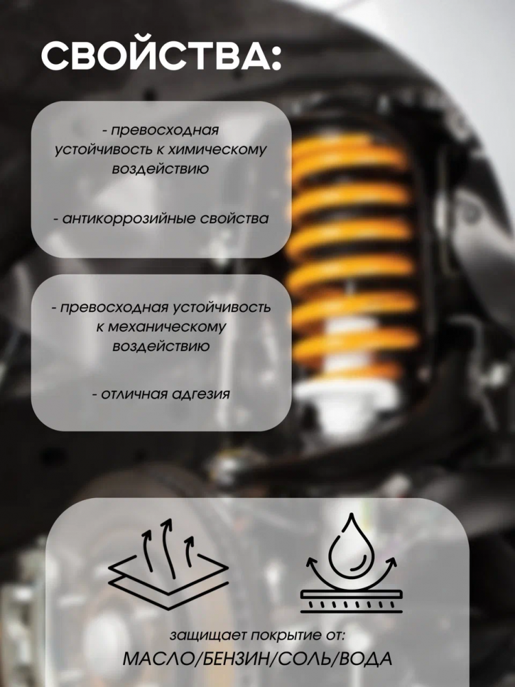 JETA PRO/ДЖЕТА ПРО Защитное покрытие ALLIGATOR 2К комплект Черный 750гр+отв 5776