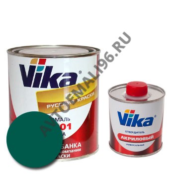 VIKA/ВИКА Автоэмаль Морская волна акрил 0.85 без отвердителя