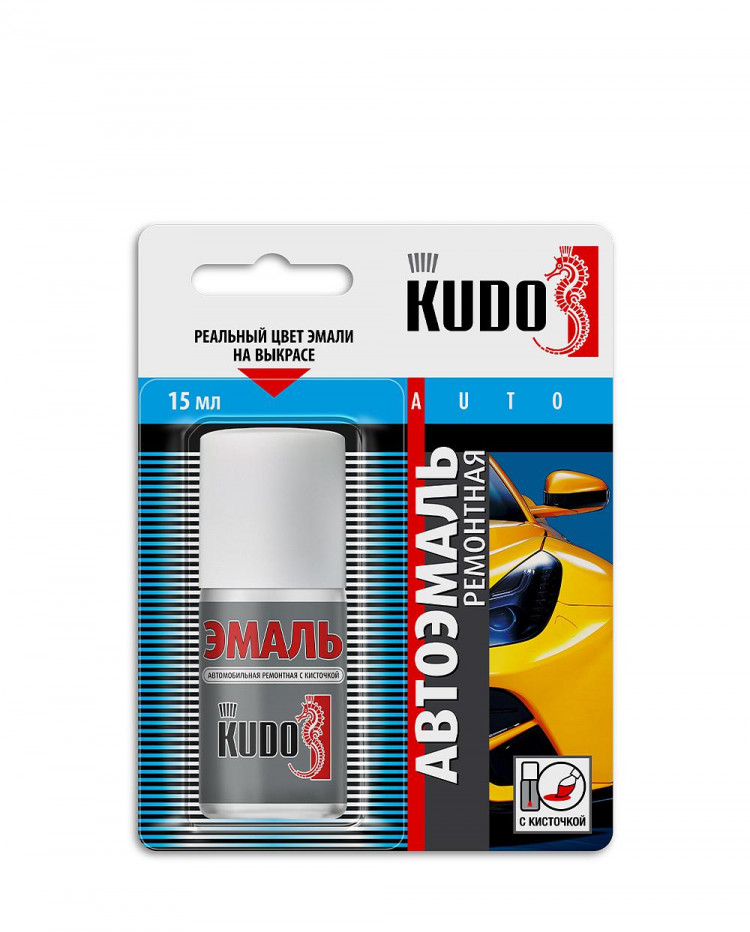 KUDO/КУДО 487 Кисточка для сколов Лагуна 15мл