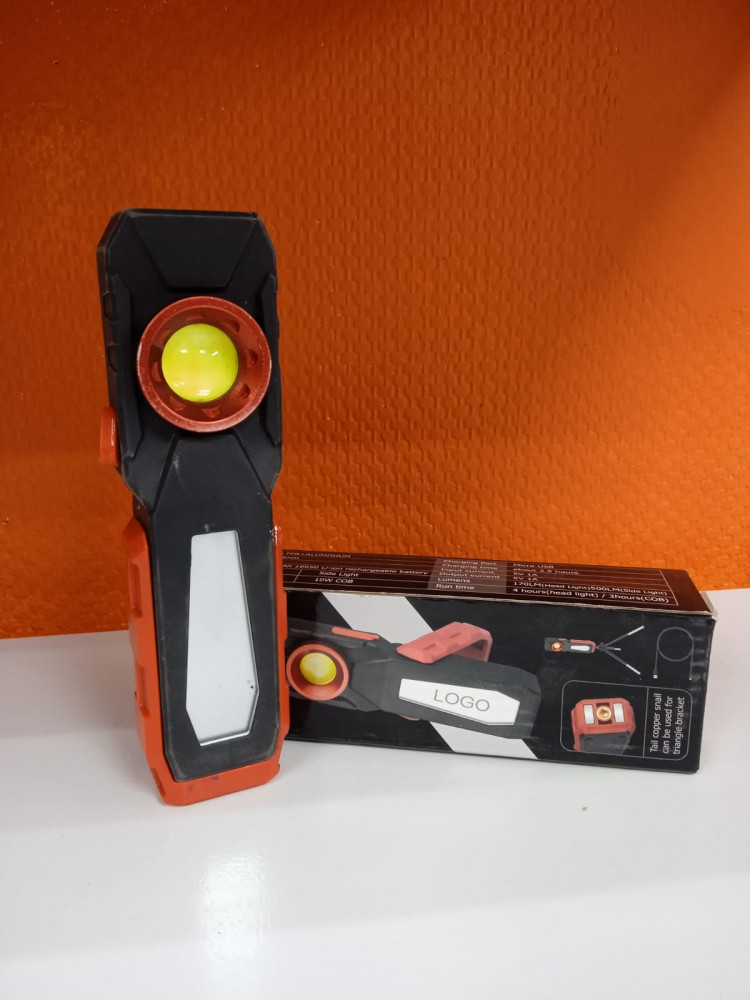 MiraMix/МираМикс Фонарь SARSL 4режима USB батарея 3,7V 200mAh