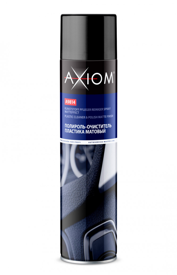 AXIOM/АКСИОМ Полироль пластика матовый "Виноград" а/э 800мл А9814-2