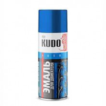 KUDO/КУДО 5133 Эмаль для двигателя синяя 520мл