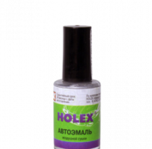 HOLEX/ХОЛЕКС Краска с кисточкой 602 Авантюрин (черная) 8мл 2253