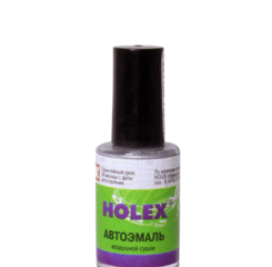 HOLEX/ХОЛЕКС Краска с кисточкой 602 Авантюрин (черная) 8мл 2253
