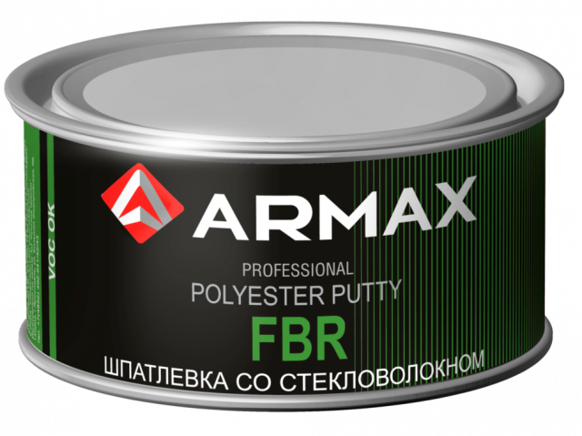 ARMAX/АРМАКС Шпатлевка 2K FIBER GLASS Putty стекловолокно 0,5кг