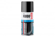 KUDO/КУДО 5271 Краска для кожи Черная глянец 210мл