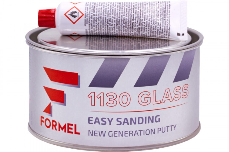 FORMEL/ФОРМЭЛ Шпатлевка FM-1131 полиэфирная cо стекловолокном, 900 г  (1130)
