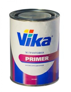 VIKA/ВИКА Грунт антикоррозийный красно-коичневый 1К  1л