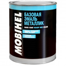 MOBIHEL/МОБИХЕЛ Автоэмаль 70201 Серебристая 1л металлик